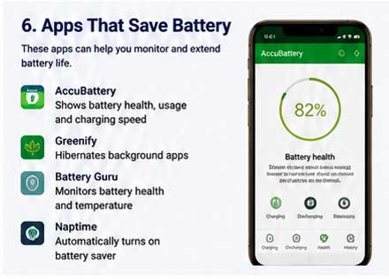Apps List, Frequently Drain Battery