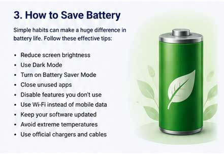 Save Mobile Phone Battery Life